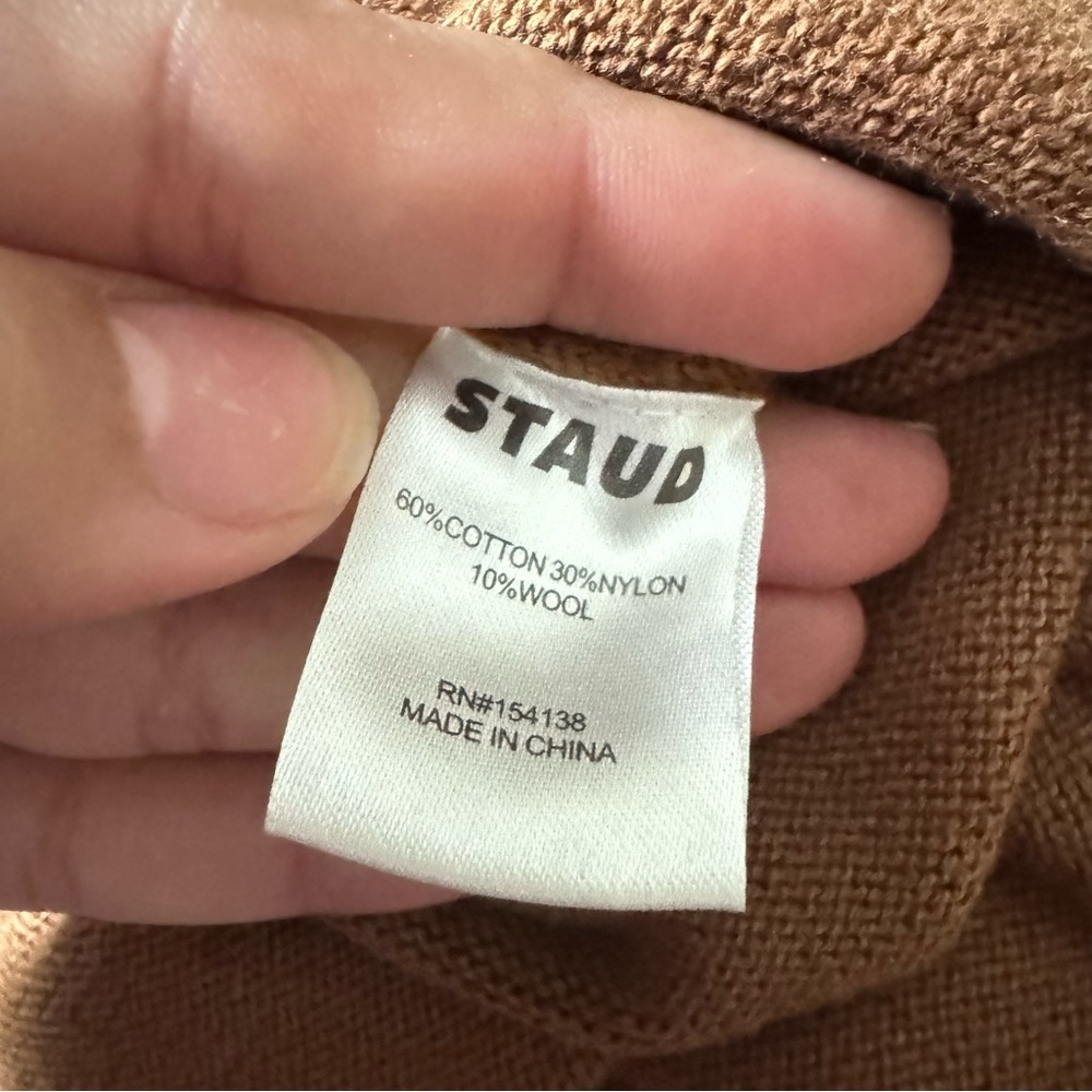 STAUD Bo Midi Sweater Dress - Picture 9 of 11